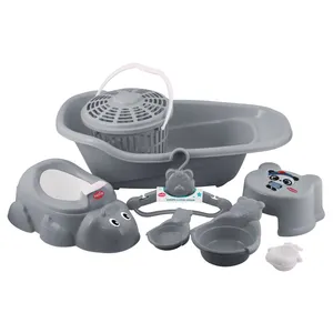 ست ۸ پارچه حمام تاتیا مدل پاندا P1