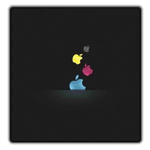 زیر لیوانی مدل اپل کد 008