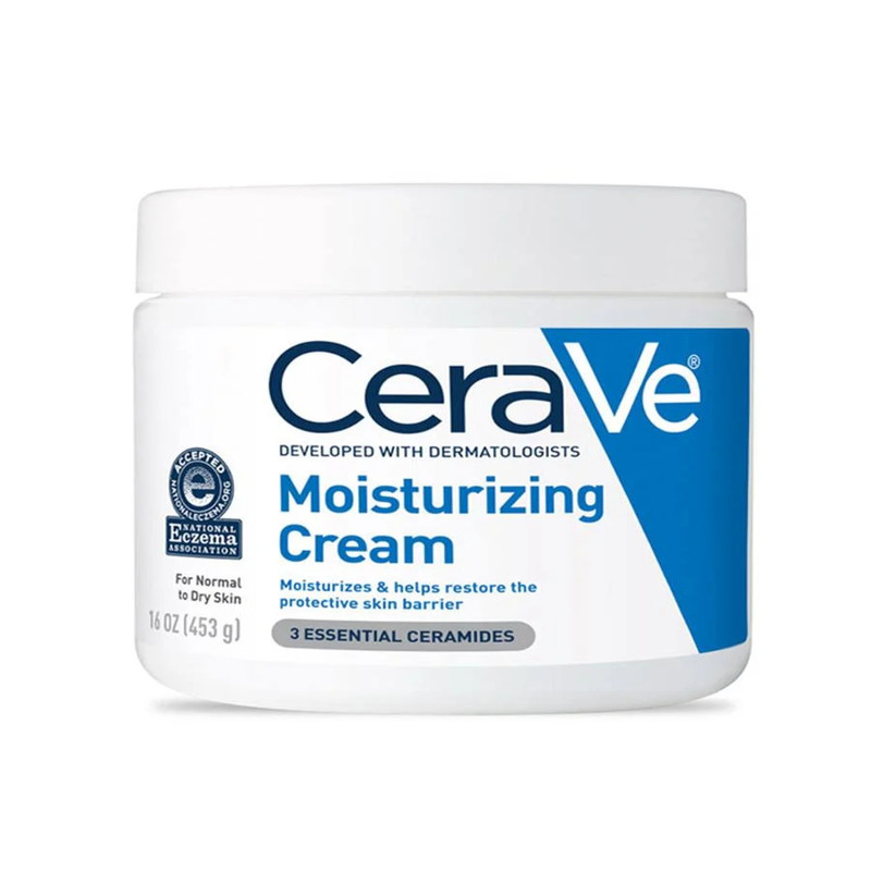 کرم مرطوب کننده دست و بدن و صورت سراوی مدل Essential Ceramides مناسب برای انواع پوست وزن 453 گرم