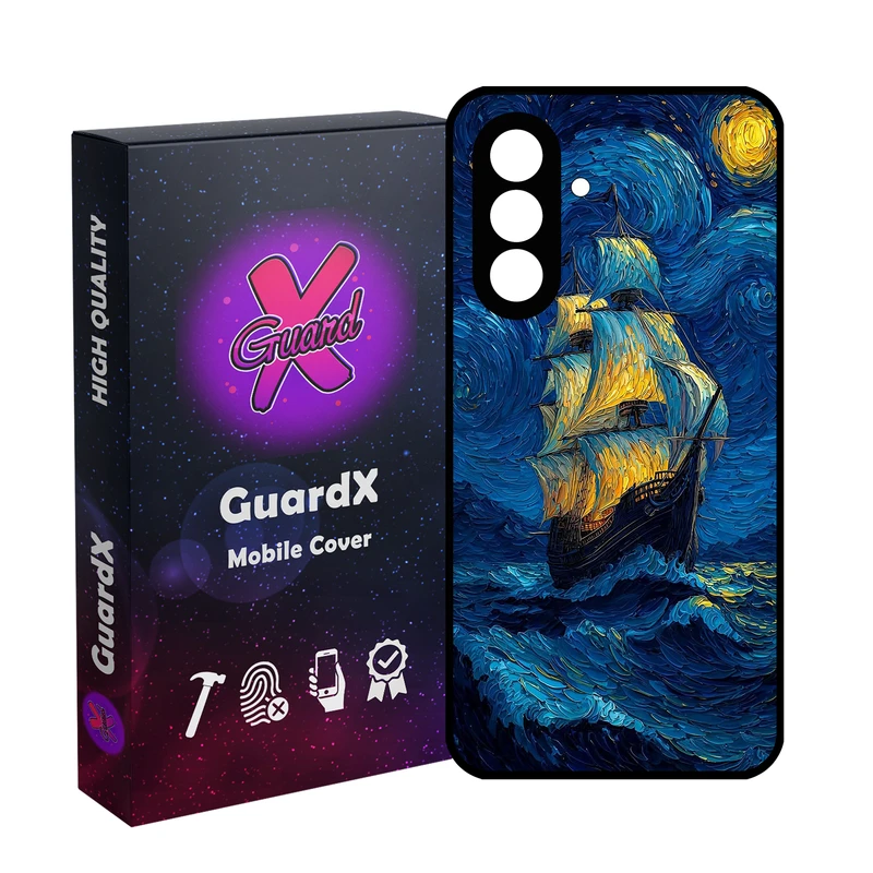 کاور گارد ایکس طرح کشتی ونگوگ مدل 10900 مناسب برای گوشی موبایل سامسونگ Galaxy S24 FE