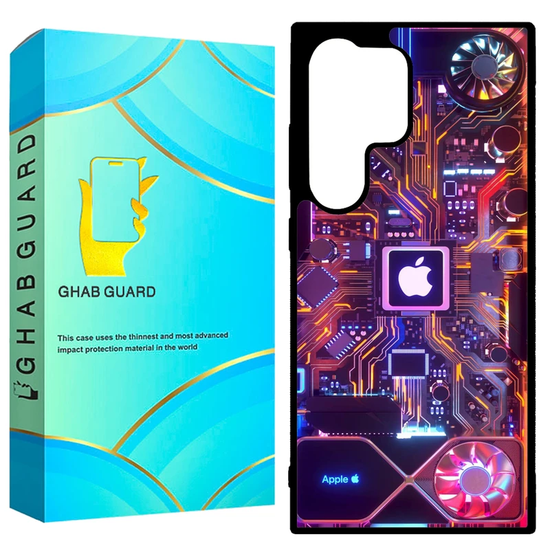 کاور قاب گارد طرح تکنولوژی مدل GCHPD24U مناسب برای گوشی موبایل سامسونگ Galaxy S24 Ultra 5G