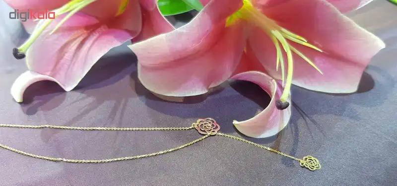 گردنبند طلا 18 عیار زنانه کانیار گالری مدل GA427