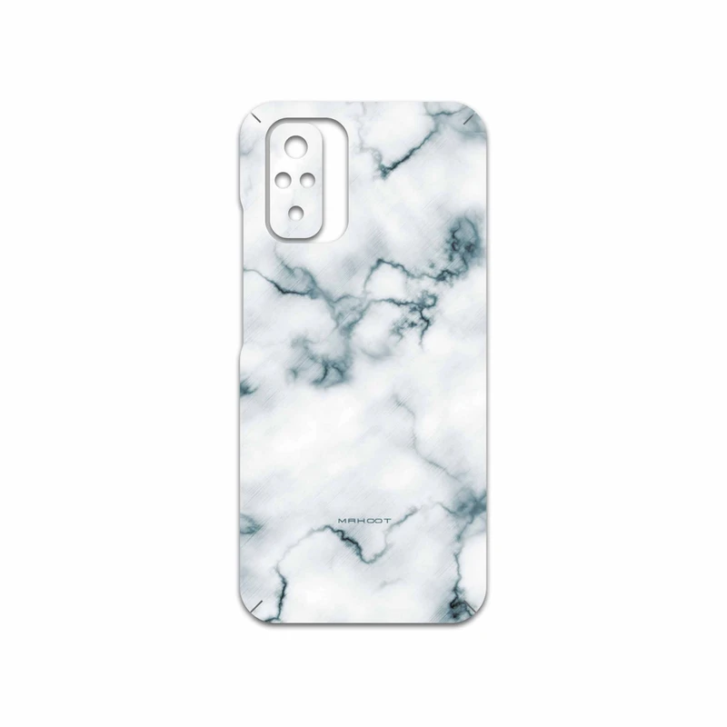 برچسب پوششی ماهوت مدل Blanco-Smoke-Marble مناسب برای گوشی موبایل شیائومی Redmi Note 10