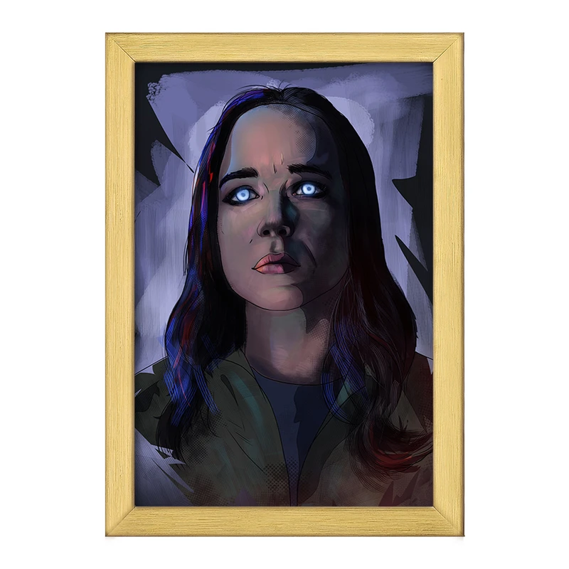 تابلو خندالو طرح ویکتور هارگریوز سریال آکادمی آمبرلا The Umberella Academy کد 28550