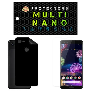 Multi Nano X-SFM Screen Protector For Google Pixel 3 with back skin