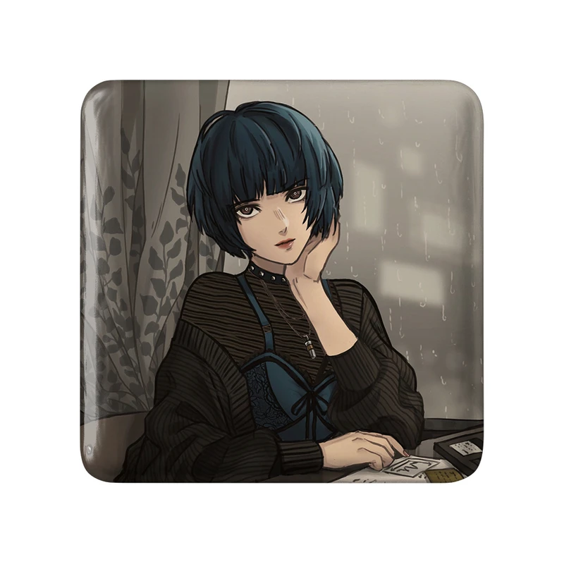 پیکسل خندالو طرح بازی پرسونا (Persona) مدل مربعی کد 34454