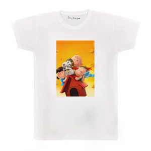 تی شرت بچگانه پرمانه طرح اسنوپی کد pmt.3680