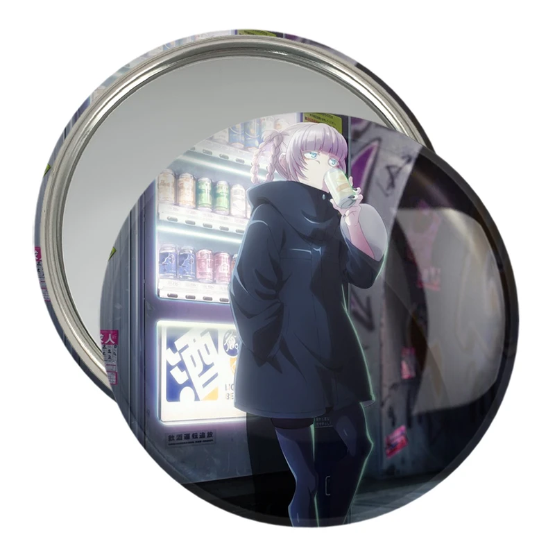 آینه جیبی خندالو مدل نازونا ناناکوسا انیمه کال آف نایت Call of the Night  کد 17805