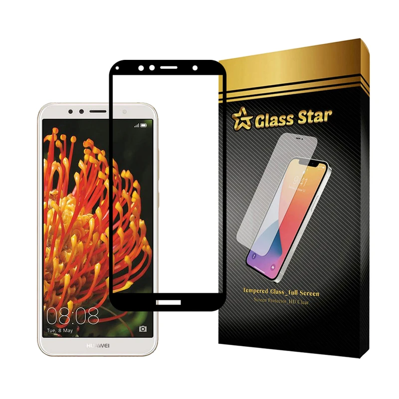 محافظ صفحه نمایش گلس استار مدل FULSLGS مناسب برای گوشی موبایل هوآوی Y6 Prime 2018