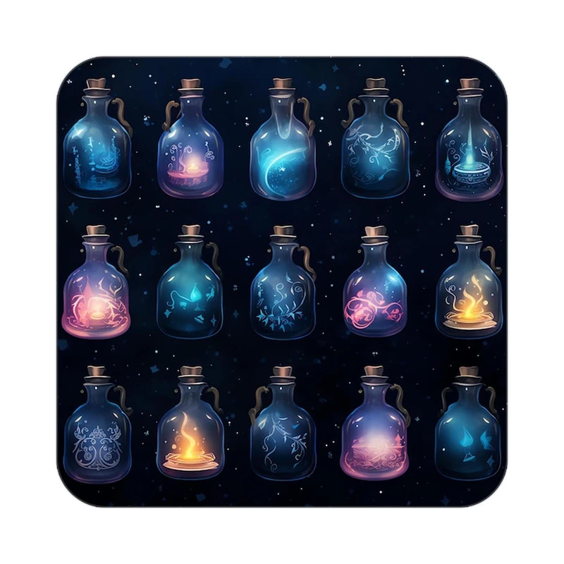 زیر لیوانی کاکتی طرح هری پاتر Harry Potter مدل mp41608