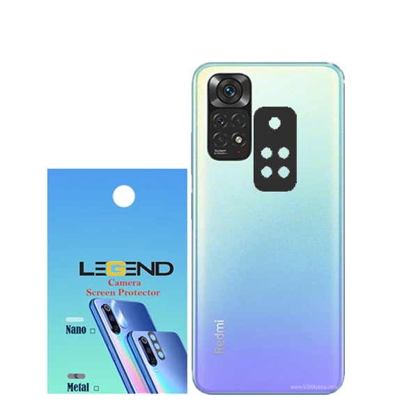 محافظ لنز دوربین مدل LEGEND مناسب برای گوشی موبایل شیائومی Redmi note 11 بسته 40 عددی