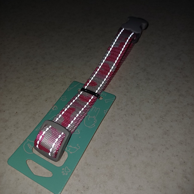 قلاده گردنی مدل ضدآب و ضدحساسیت کد 1.5C-PNK