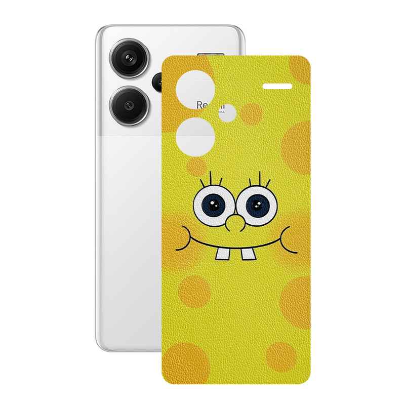 برچسب پوششی ریمکس مدل Leth طرح بچه باب اسفنجی مناسب برای گوشی موبایل شیائومی Redmi Note 13 Pro Plus