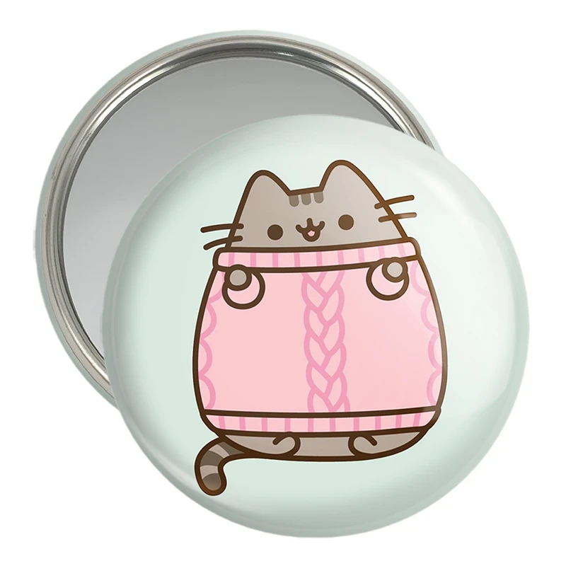 آینه جیبی خندالو مدل پوشین گربه بامزه کد 26597