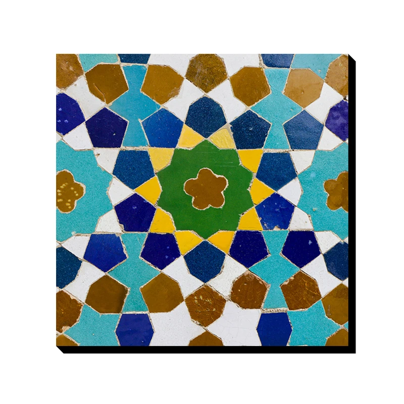 تابلو شاسی ترمه طراحان ایده مدل کاشی مسجد کد cfp1035