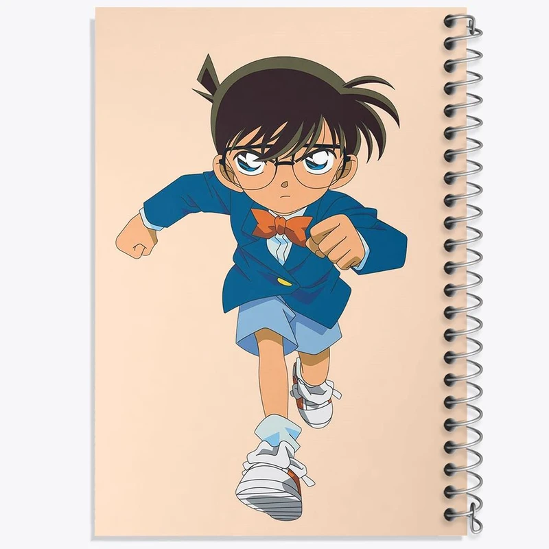 دفتر مشق 50 برگ خندالو مدل کونان ادوگاوا انیمه کارآگاه کونان کد 27551