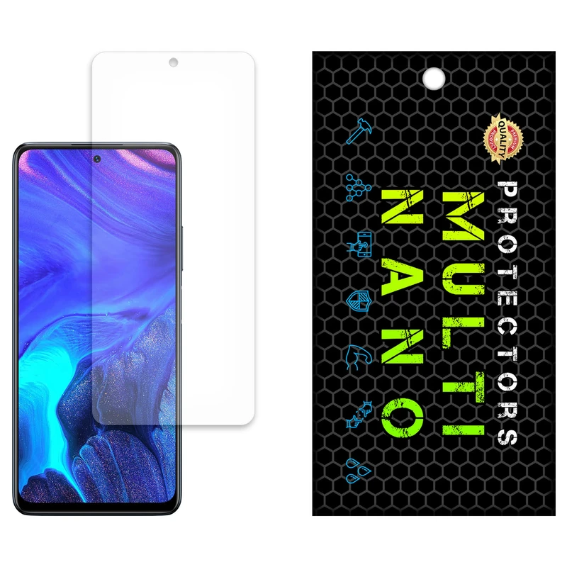 محافظ صفحه نمایش مات مولتی نانو مدل X-S1M مناسب برای گوشی موبایل اینفینیکس Note 10 Pro