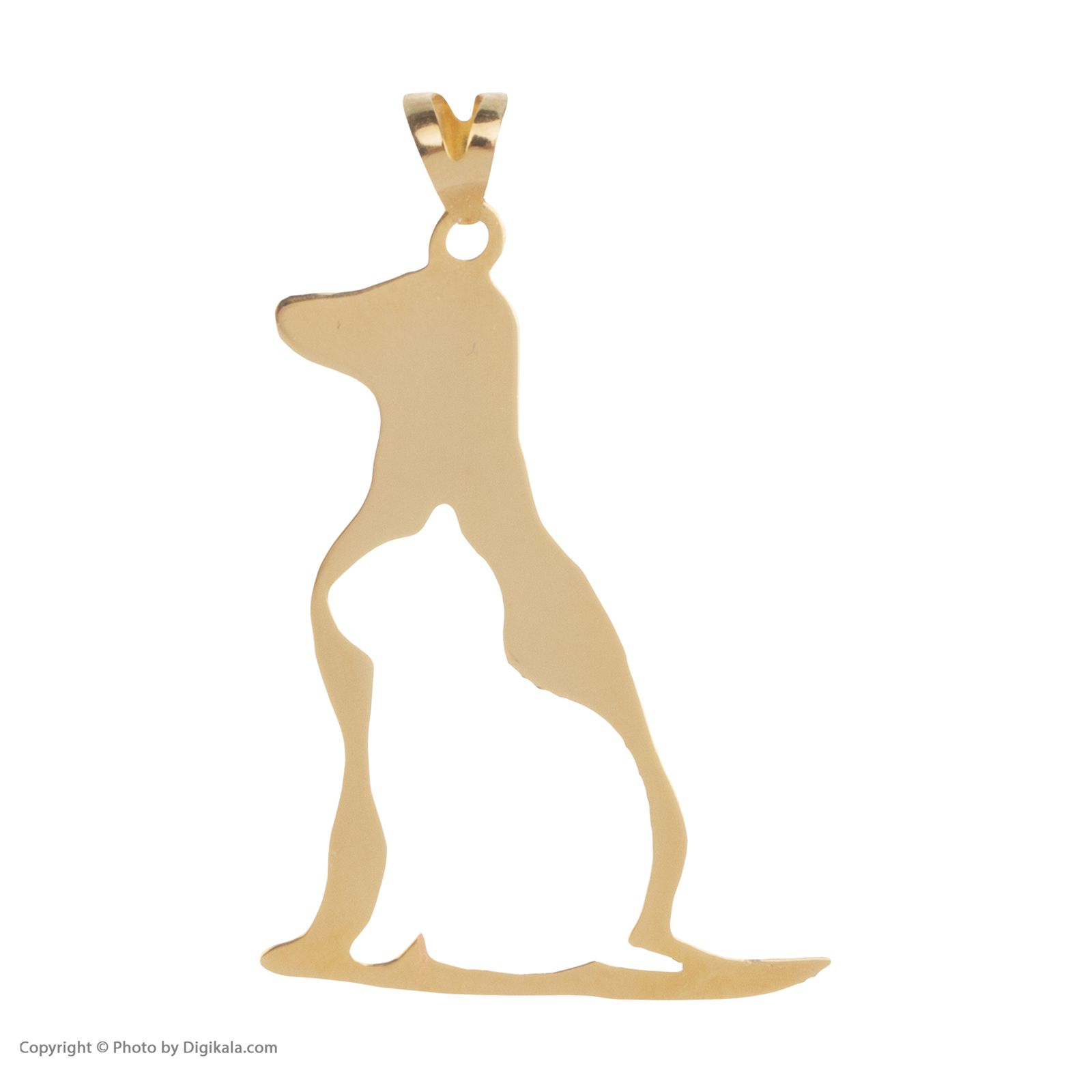 آویز گردنبند طلا 18 عیار زنانه مایا ماهک مدل MM1000 -  - 2