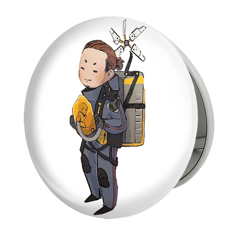 آینه جیبی خندالو طرح بازی دث استرندینگ (Death Stranding) مدل تاشو کد 35128