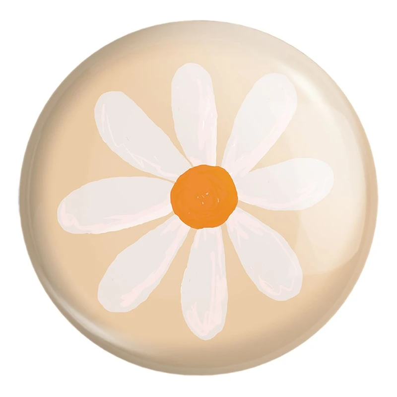 پیکسل خندالو طرح گل بابونه کد 29523 مدل بزرگ