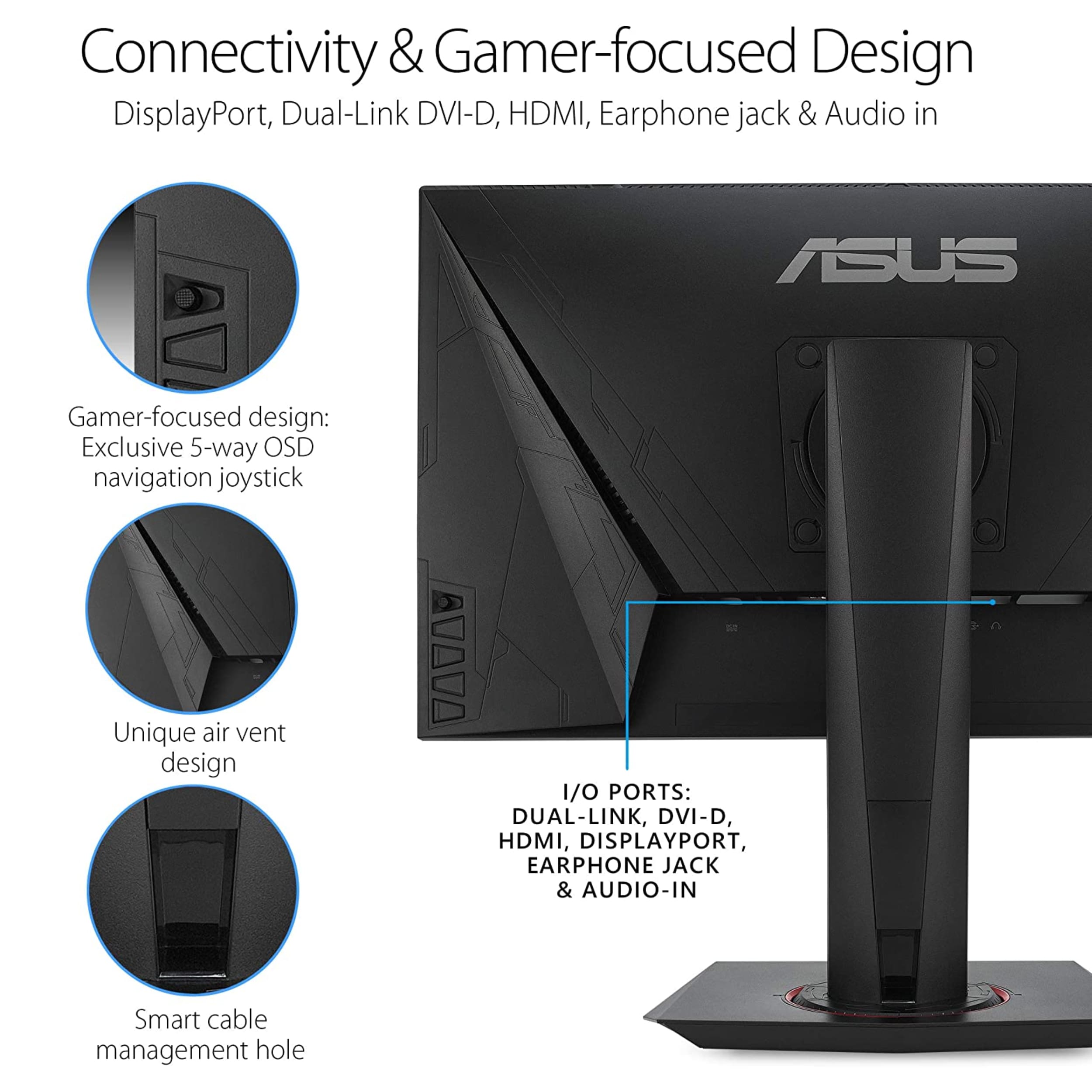 asus vg258qr gaming monitor