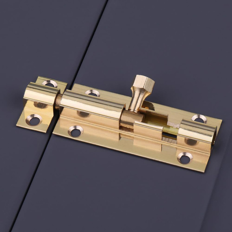 قفل مدل کشو میله ای 12cm بسته 2 عددی