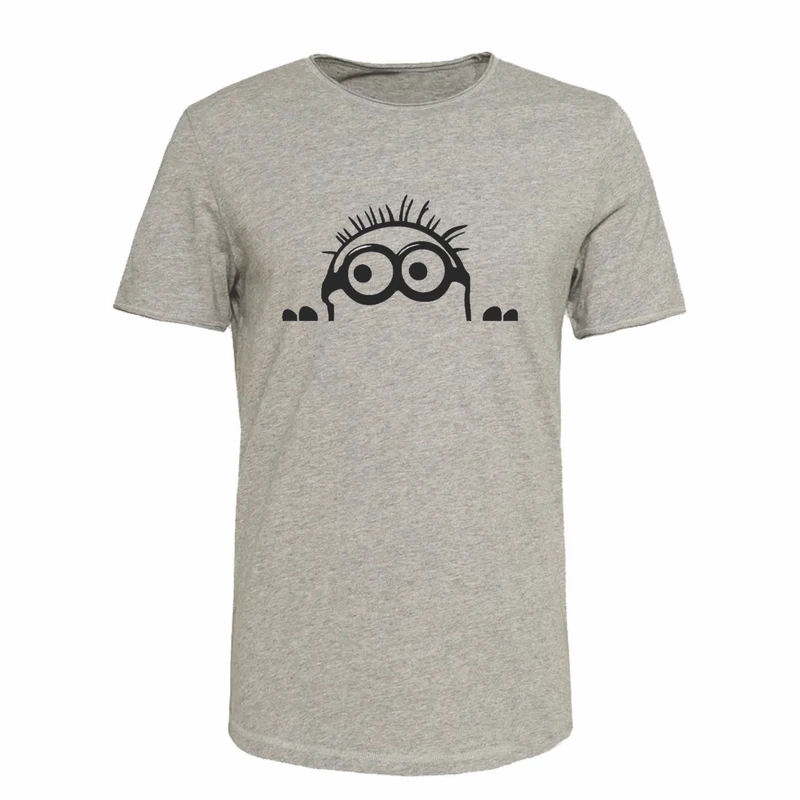 تی شرت آستین کوتاه مردانه مدل T571 طرح مینیون