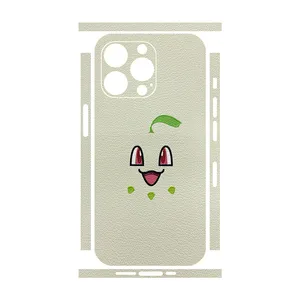 Remax cover sticker Leth model Chikorita Pokemon design suitable for Apple iPhone 13 Pro mobile phone