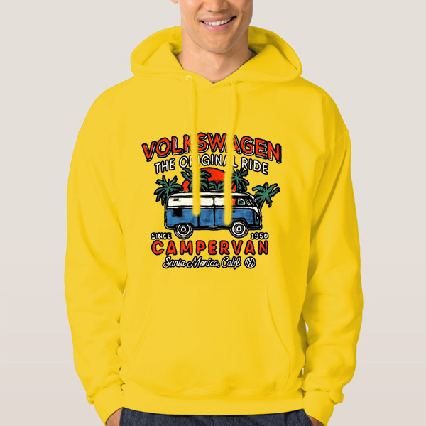 هودی مردانه مدل CAMPERVAN کد GLD