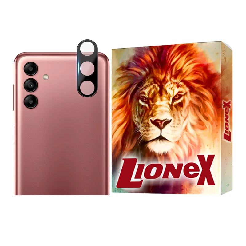 محافظ لنز دوربین  لایونکس مدل FULLENSLمناسب برای گوشی موبایل سامسونگ Galaxy A04s