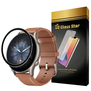 محافظ صفحه نمایش گلس استار مدل PMMAWATCH مناسب برای ساعت هوشمند آمازفیت GTR 3 Pro