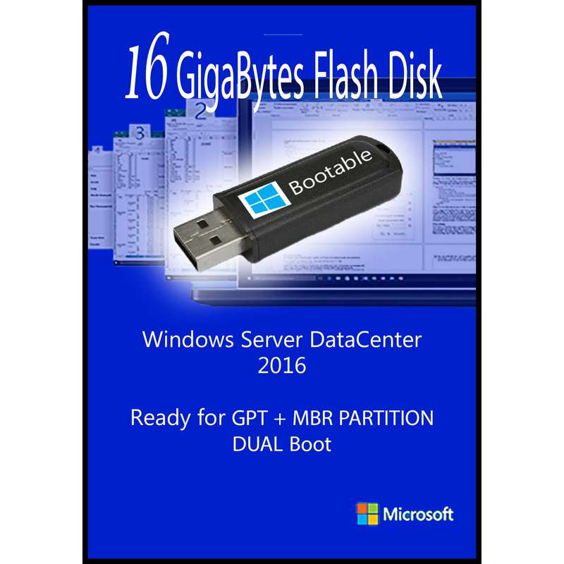 سیستم عامل Windows Server DataCenter 2016  نشر مایکروسافت