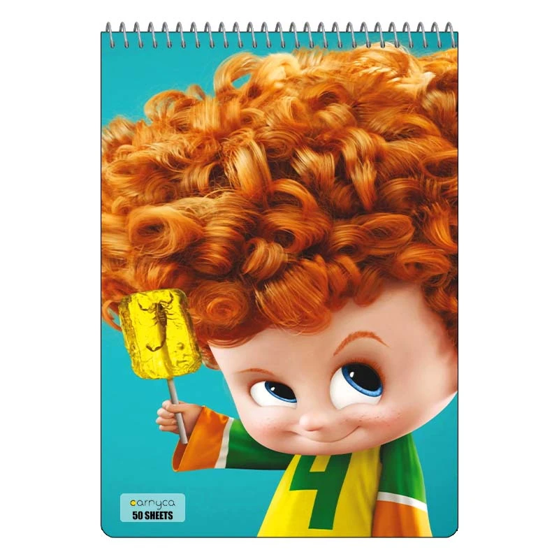 دفتر نقاشی 50 برگ سیمی کارنیکا طرح هتل ترانسیلوانیا Hotel Transylvania کد 60866