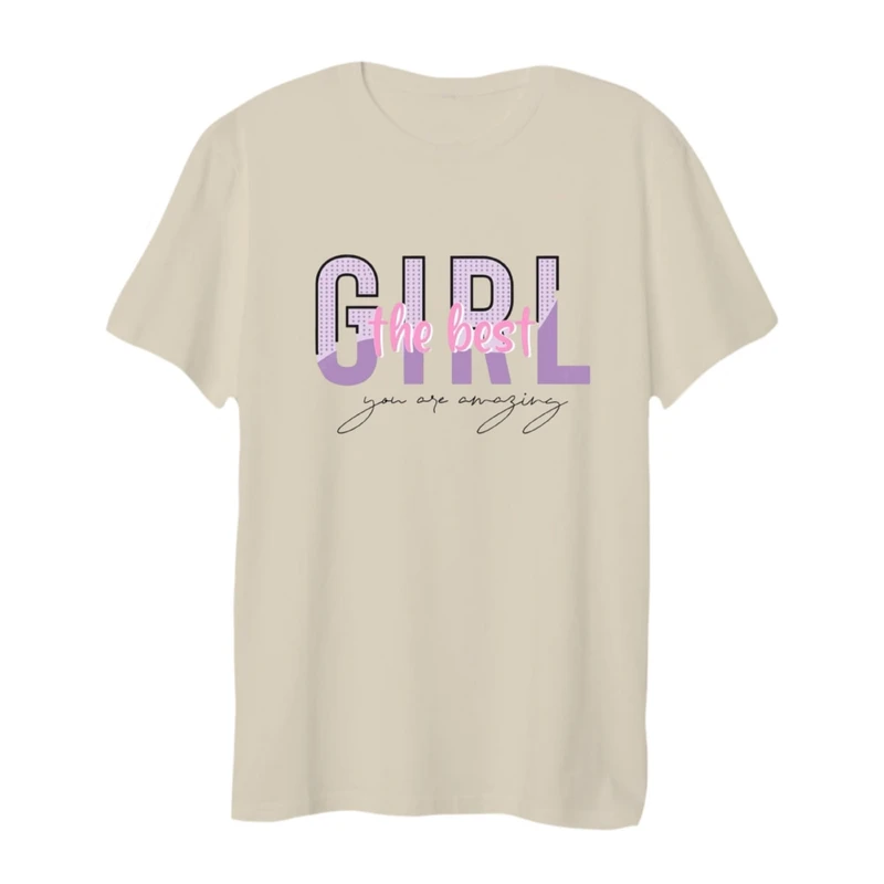 تی شرت لانگ زنانه مدل دختر