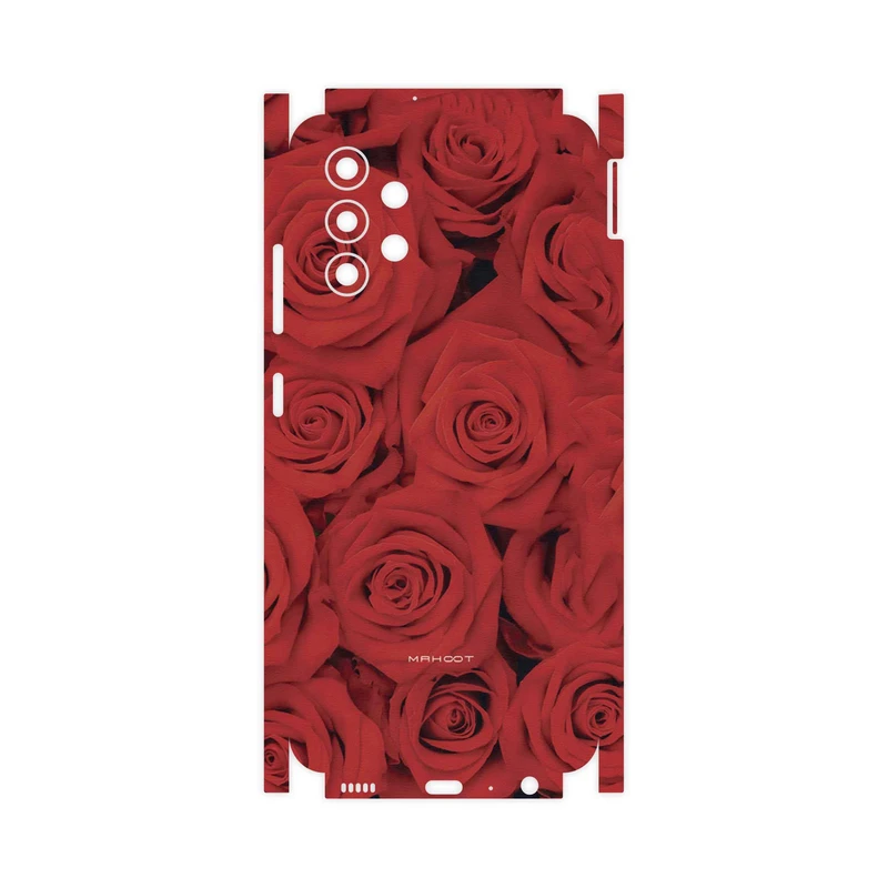 برچسب پوششی ماهوت مدل Red-Flower-FullSkin مناسب برای گوشی موبایل سامسونگ Galaxy M32 5G
