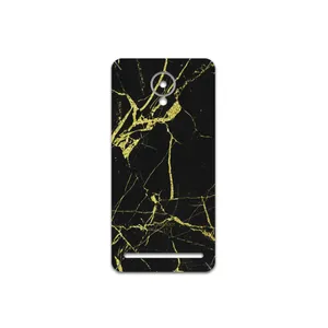 MAHOOT Graphite-Gold-Marble Cover Sticker for Lenovo Vibe C2