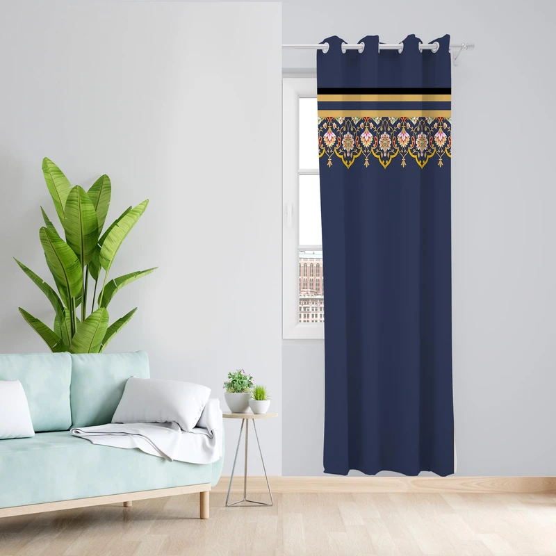 پرده مدل مخمل پانچی کد 1278سایز 140x200 سانتی متر