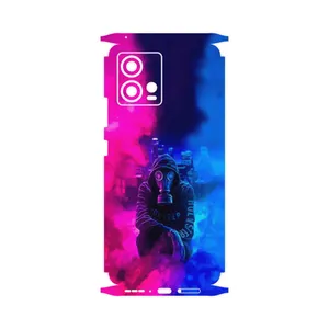 MAHOOT Smoke Rainbow Digital Art 2-FullSkin Cover Sticker for Motorola Edge 30 Fusion
