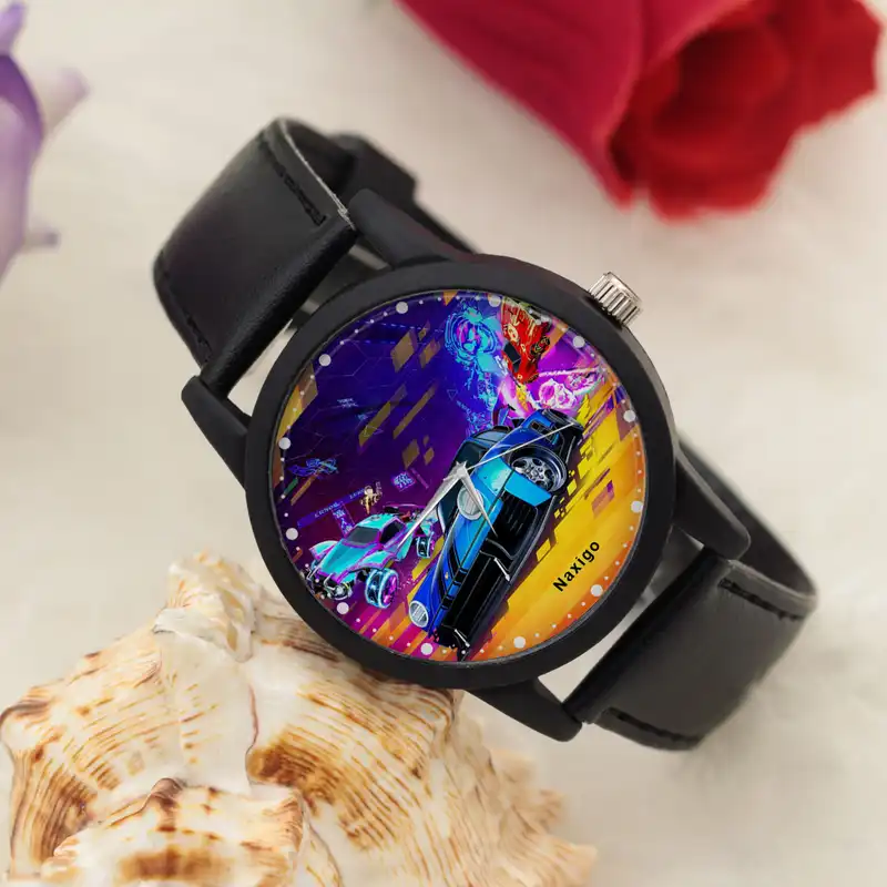 ساعت مچی عقربه ای ناکسیگو مدل Rocket League کد LF13377