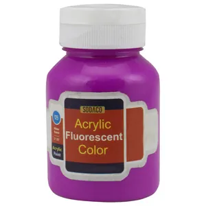 رنگ اکریلیک سوداکو مدل Fluorescent حجم 125 میلی لیتر