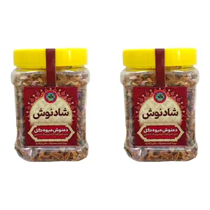 دمنوش میوه گل شادنوش - 250 گرم بسته 2 عددی