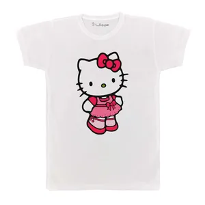 تی شرت بچگانه پرمانه طرح Kitty کد pmt.2431