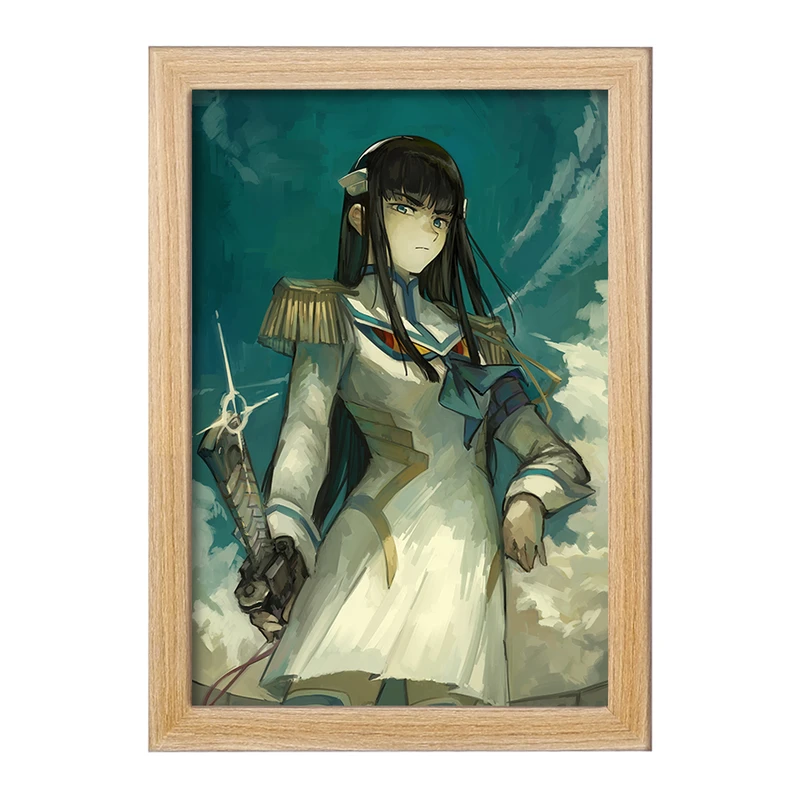 تابلو خندالو مدل ساتسوکی انیمه کیل لا کیل کد 32338