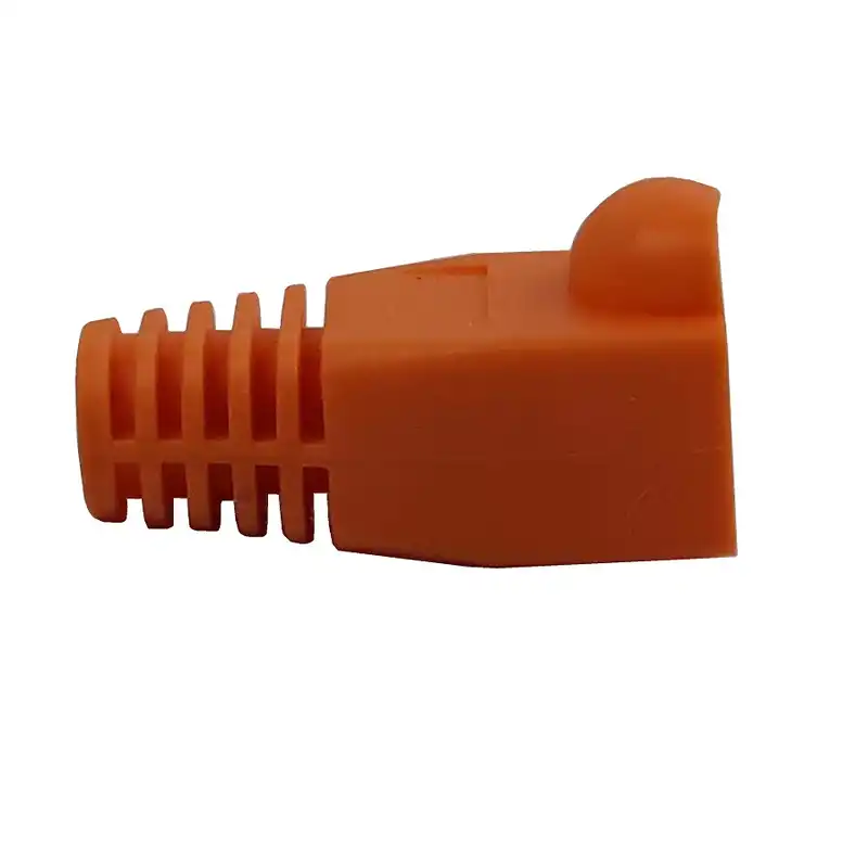 کاور کانکتور RJ45 مدل cat5 8p8c بسته 100 عددی