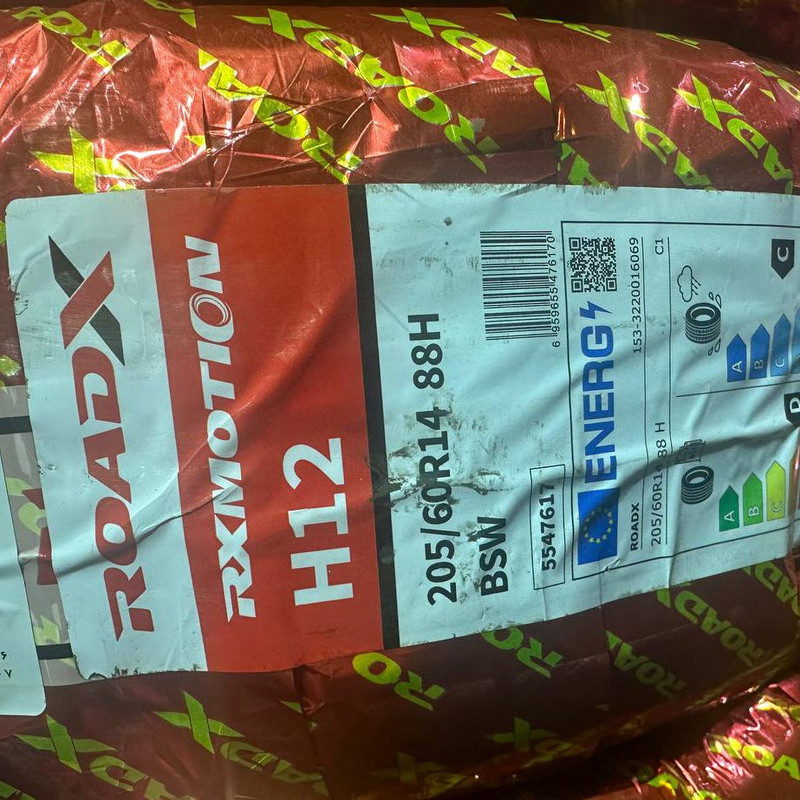 لاستیک خودرو رودکس مدل H12 سایز 205/60R14 - دو حلقه