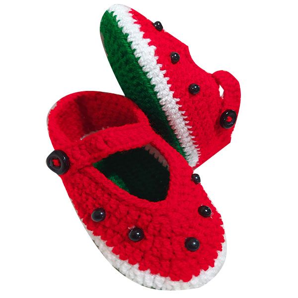 ست 4 تکه لباس نوزادی مدل یلدا طرح هندوانه کد P6 -  - 3