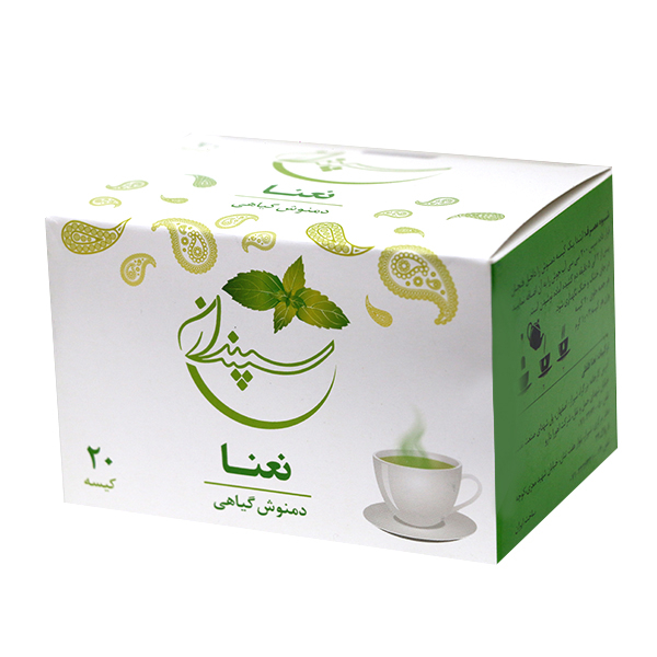 دمنوش گیاهی نعنا سپندان بسته ۲۰ عددی