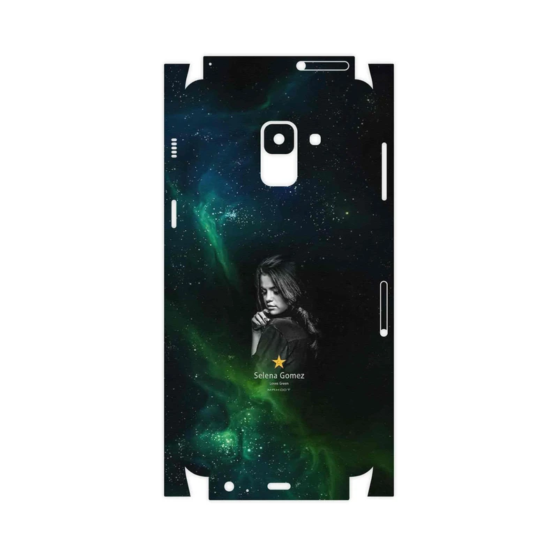 برچسب پوششی ماهوت مدل Selena Gomez-FullSkin مناسب برای گوشی موبایل سامسونگ Galaxy A8 2018
