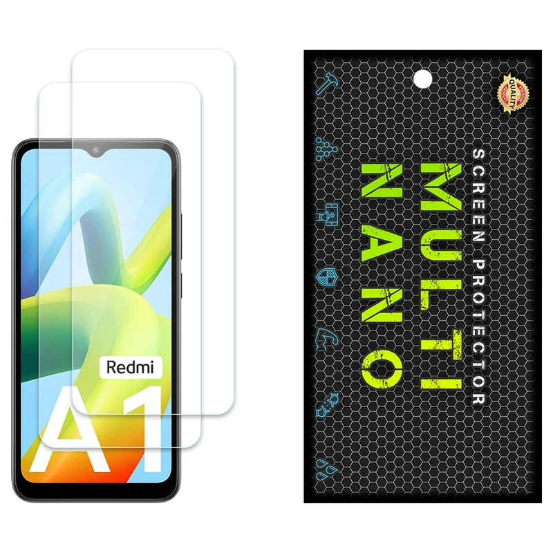 محافظ صفحه نمایش مولتی نانو مدل X-S2N مناسب برای گوشی موبایل شیائومی Redmi A1 بسته دو عددی