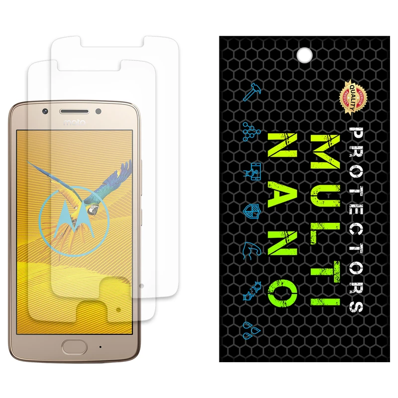 محافظ صفحه نمایش مات مولتی نانو مدل X-S2M مناسب برای گوشی موبایل موتورولا Moto G5 بسته دو عددی